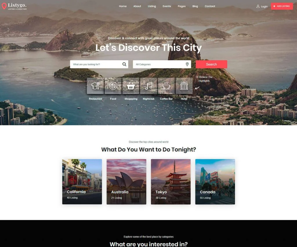 目录 HTML 模板