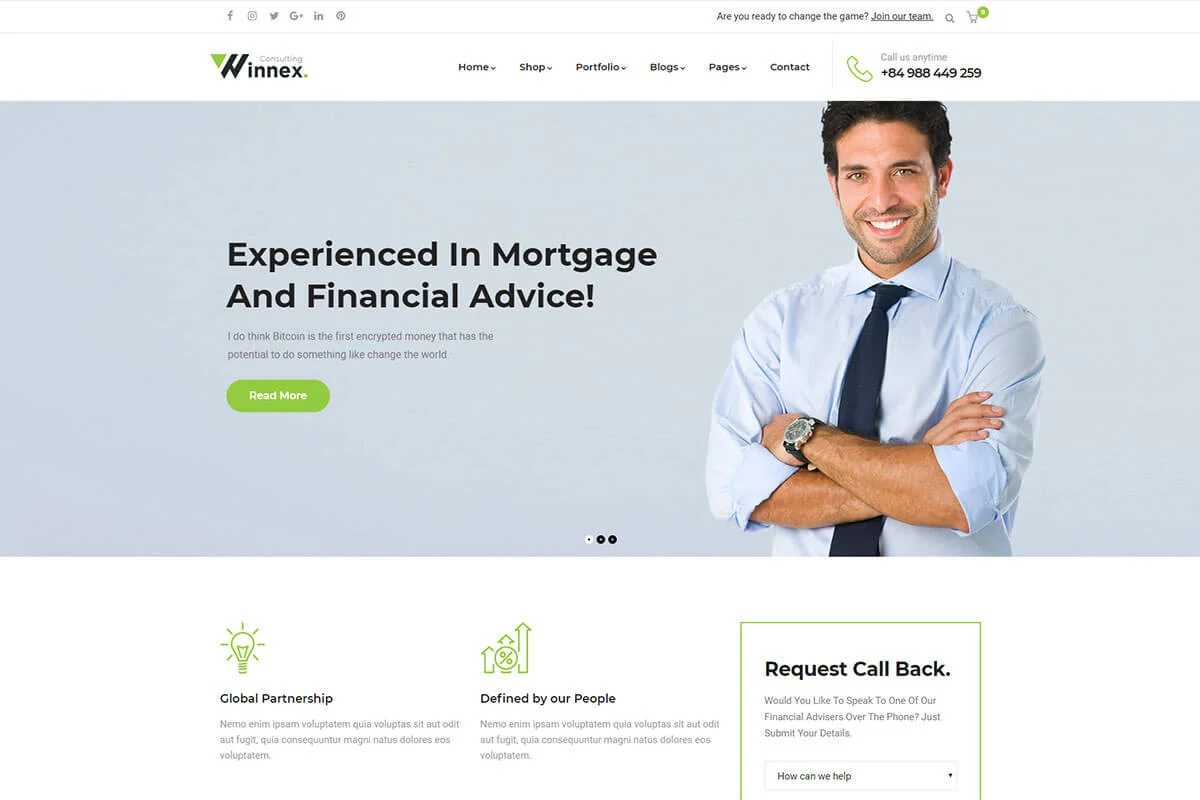 winmex wordpress 主题