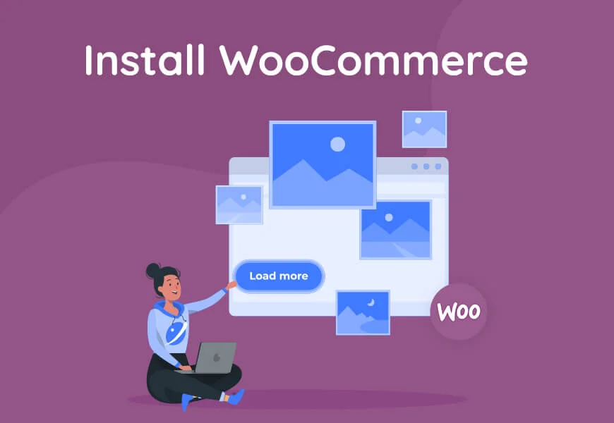安装 woocommerce