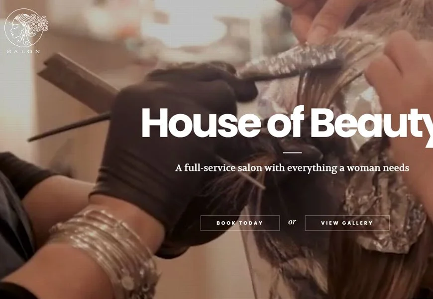 SALON es un fantástico tema de WordPress para salones de belleza