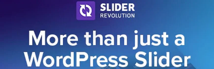 Slider Revolution 是最好的 WordPress 滑块插件