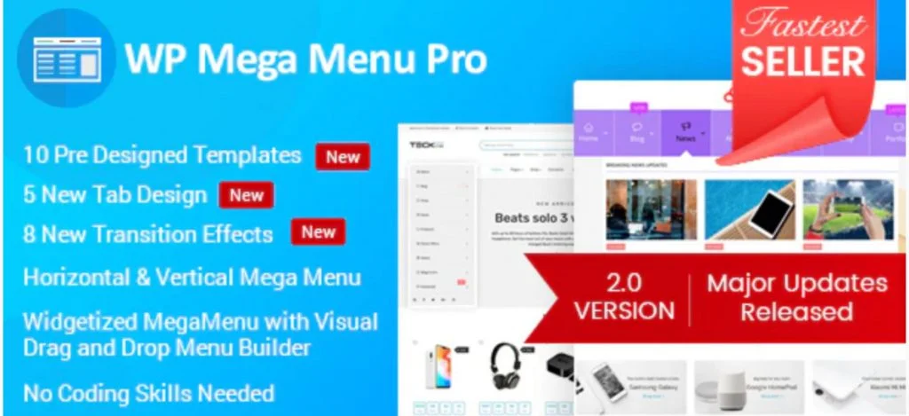 WP Mega Menü PRO