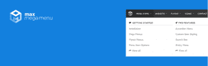 Max Mega Menu – Wordpress Plugin Wordpress Org