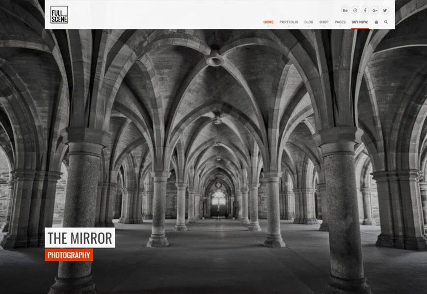 Tema de fotografia agradável wordpress