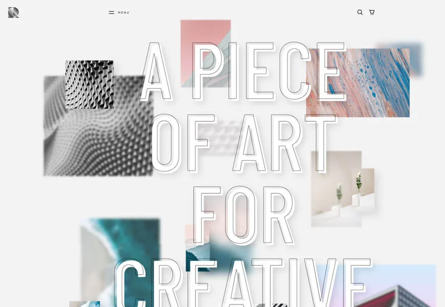 tema do site do portfólio de fotografia