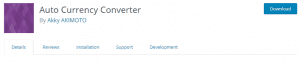 Wordpress Currency Converter Plugin