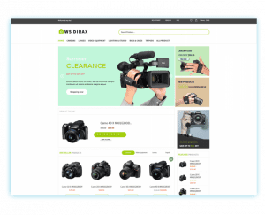 Free Ws Dirax Wordpress Theme 1