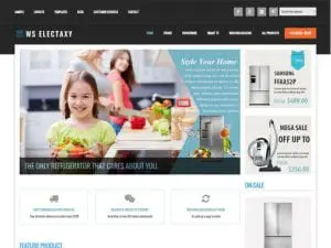 Free Ws Electaxy Wordpress Theme