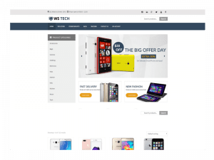 Free Ws Tech Wordpress Them