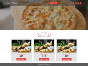 Free Lzrestaurant Wordpress Theme