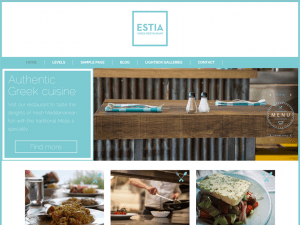 Free Greek Restaurant Wordpress Theme