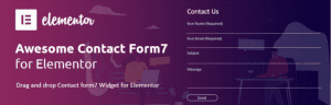 Awesome Contact Form7 For Elementor