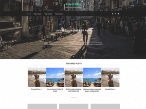 Free Travel Notes Wordpress Theme