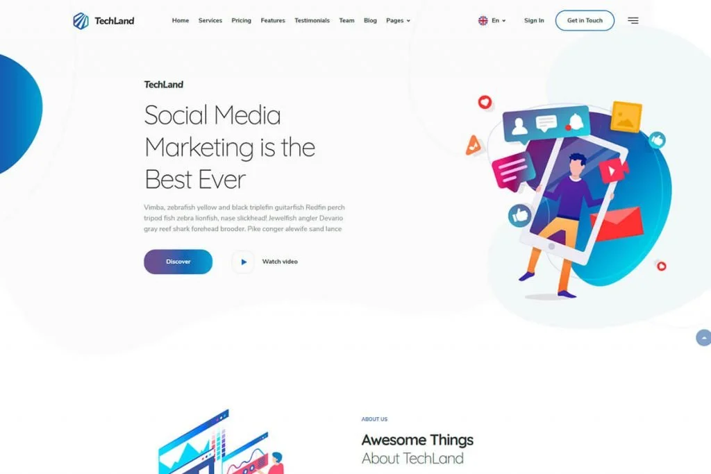 technology company theme