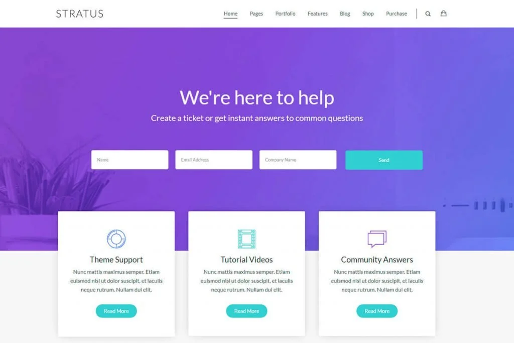 itu tema wordpress perusahaan