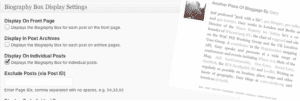 Wp Biographia – Wordpress Plugin Wordpress Org