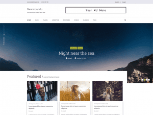Free Newsmandu Magazine Wordpress Theme