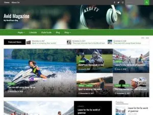 Free Avid Magazine Wordpress Theme