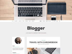 Free Blogger Light Wordpress Theme