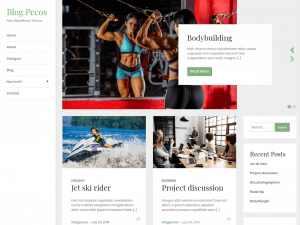 Free Blogpecos Wordpress Theme