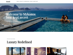 Free Hoteli Wordpress Theme