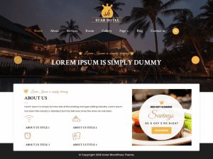 Free Vw Hotel Wordpress Theme
