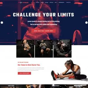 Free Lt Fitness Onepage Wordpress Theme