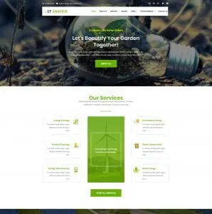 Free Lt Envico Onepage Wordpress Theme