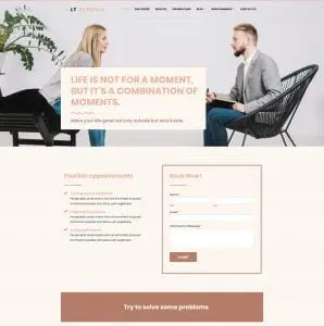 Free Lt Psychex Onepage Wordpress Theme