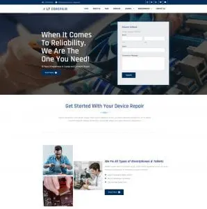 Lt Corepair Onepage Wordpress Theme