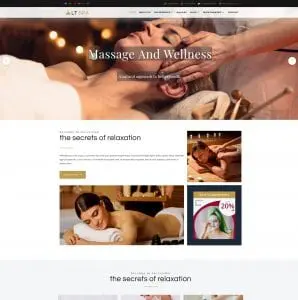 Free Lt Spa Onepage Wordpress Theme
