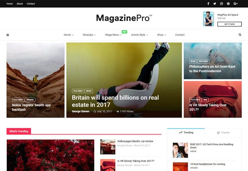 Tema WordPress elemen serbaguna