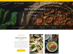 Free Et Fastfood Wordpress Theme
