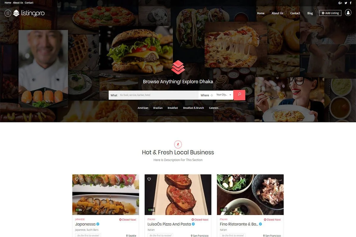 tema WordPress direktori bisnis online