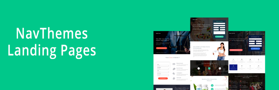 Navthemes Landing Pages – Free Wordpress Landing Pages Plugin – Wordpress Plugin Wordpress Org
