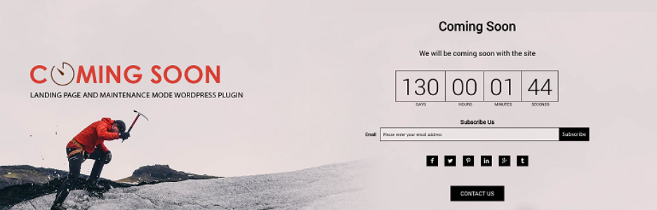 Coming Soon Landing Page And Maintenance Mode Wordpress Plugin – Wordpress Plugin Wordpress Org