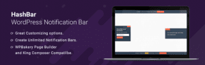 Hashbar – Wordpress Notification Bar – Wordpress Plugin Wordpress Org 1