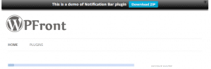 Wpfront Notification Bar – Wordpress Plugin Wordpress Org 1
