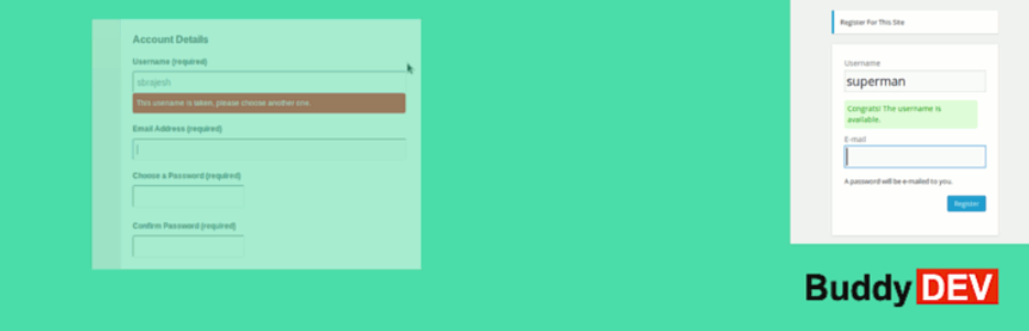 Wordpress Username Availability Checker – Plugin Wordpress Wordpress Org Tiếng Việt