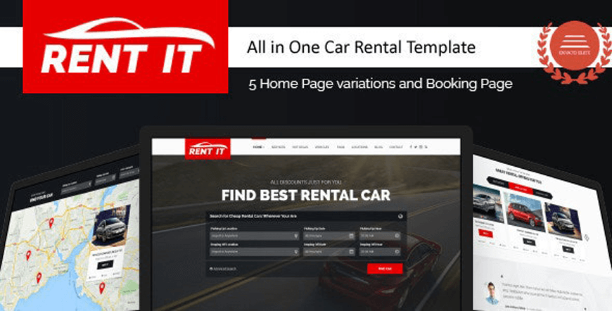Rentit - Penyewaan mobil tema WordPress