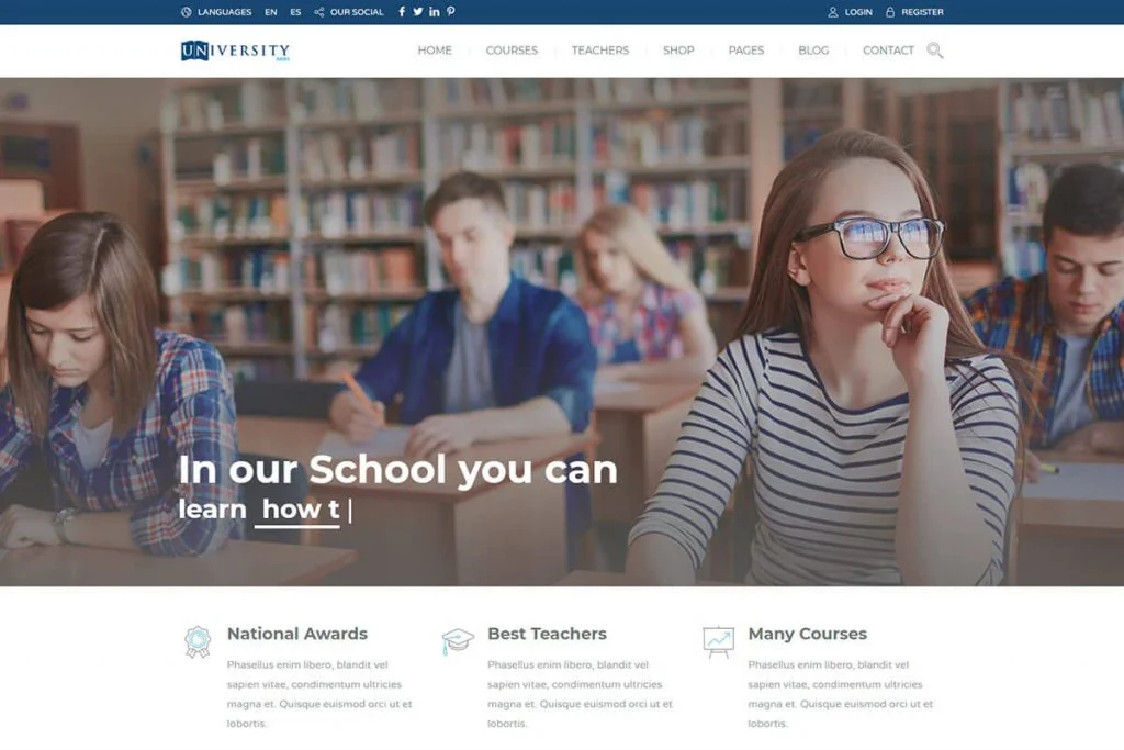 Tema WordPress kursus online