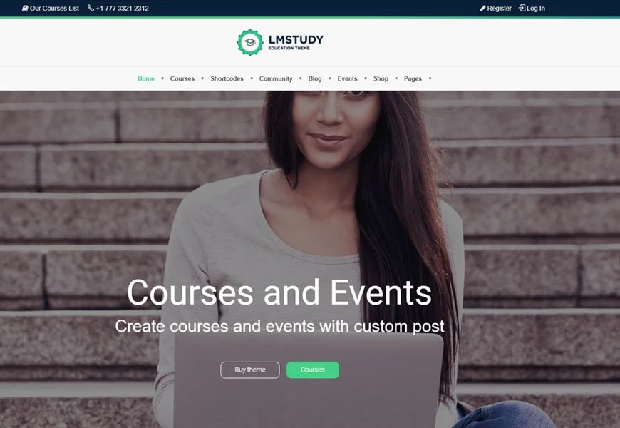 LMStudy - tema lms WordPres