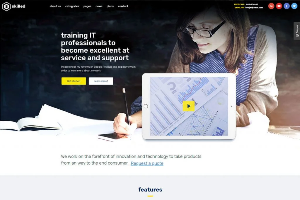 lms wordpress theme