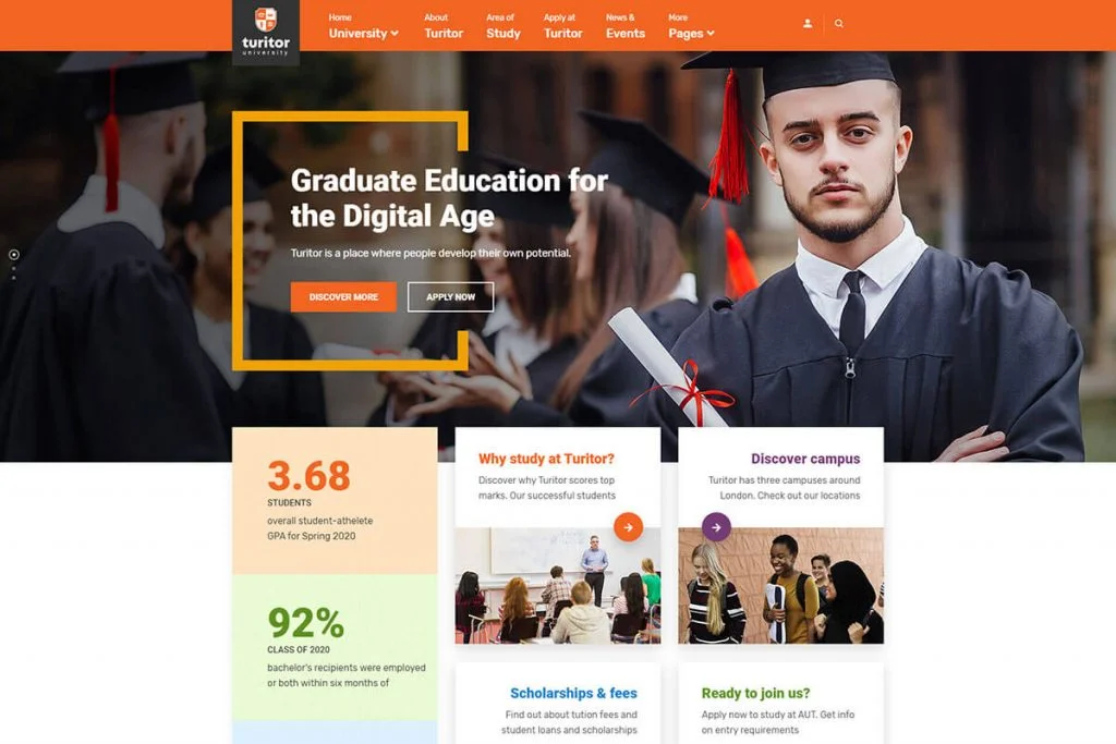 online education wordpress theme