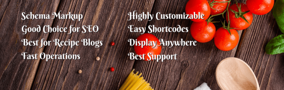 Boo Recipes – Wordpress Plugin Wordpress Org