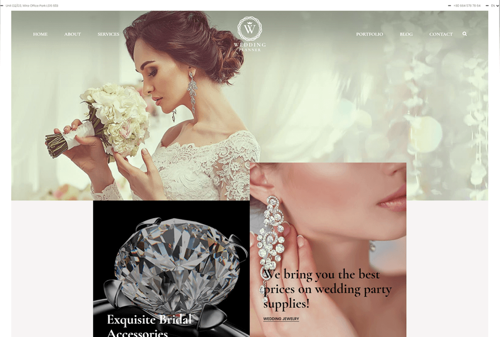 Tema WordPress perencana pernikahan