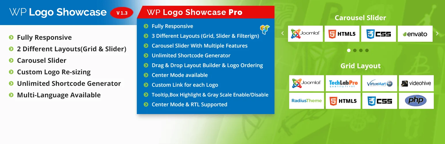 plugin WordPress penggeser logo