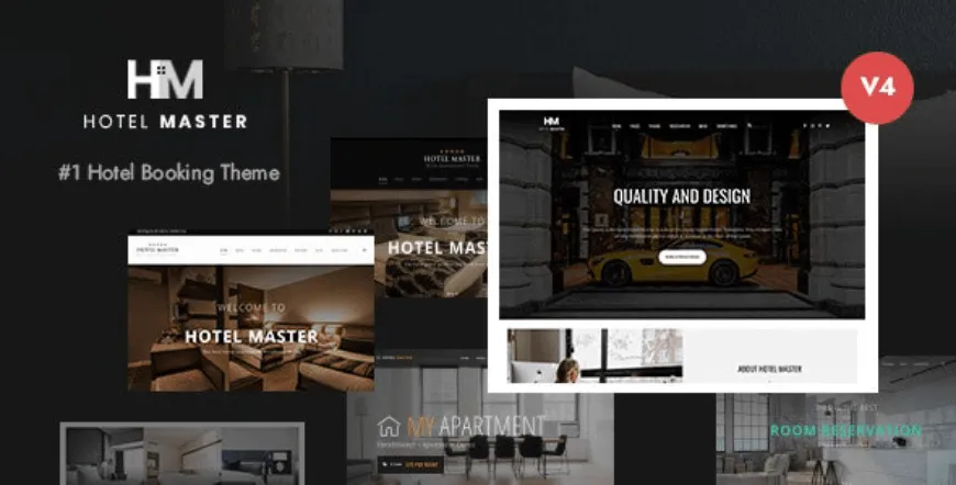 Hotel Master - pemesanan hotel online tema WordPress