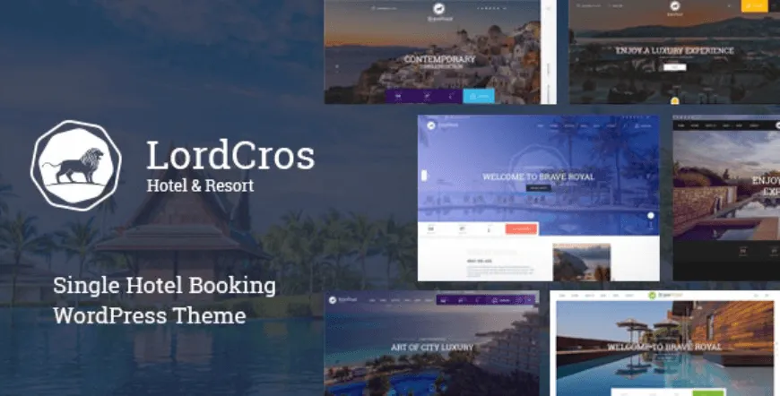 LordCros - tema WordPress resor hotel