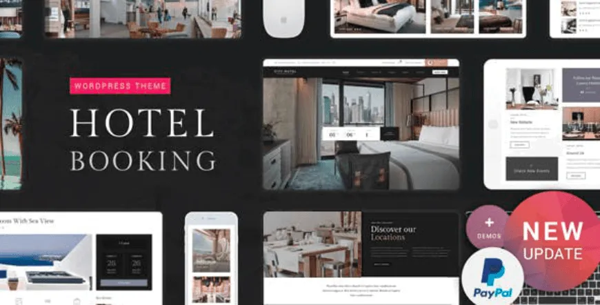 Tema WordPress Pemesanan Hotel